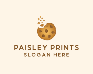 Choc Chip Cookie Biscuit logo design