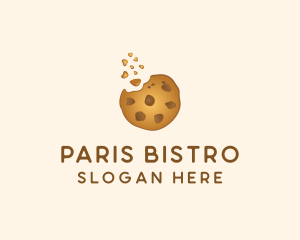 Choc Chip Cookie Biscuit logo design