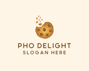 Choc Chip Cookie Biscuit logo design