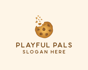 Choc Chip Cookie Biscuit logo design