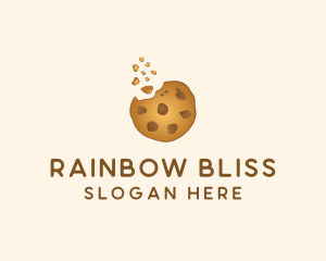 Choc Chip Cookie Biscuit logo design