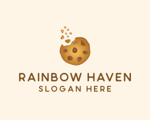 Choc Chip Cookie Biscuit logo design