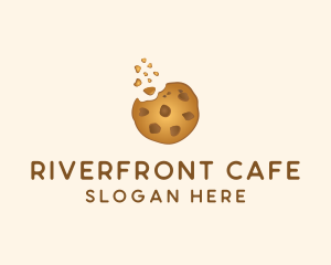 Choc Chip Cookie Biscuit logo design