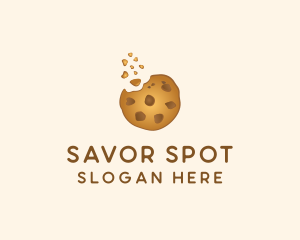 Choc Chip Cookie Biscuit logo design