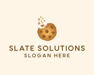 Choc Chip Cookie Biscuit logo design