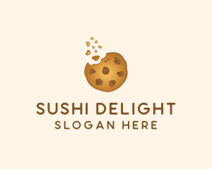 Choc Chip Cookie Biscuit logo design