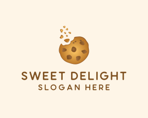 Choc Chip Cookie Biscuit logo design