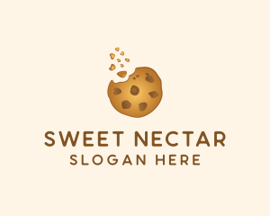 Choc Chip Cookie Biscuit logo design