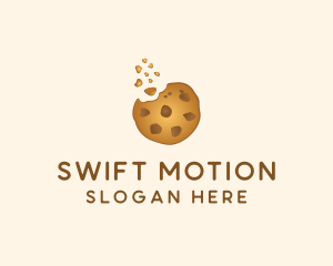 Choc Chip Cookie Biscuit logo design