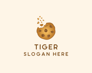 Choc Chip Cookie Biscuit logo design