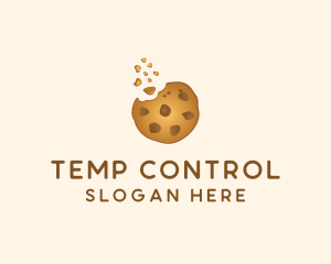 Choc Chip Cookie Biscuit logo design