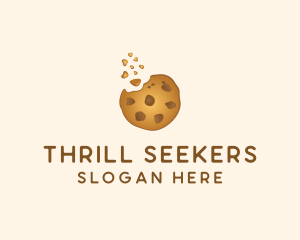 Choc Chip Cookie Biscuit logo design