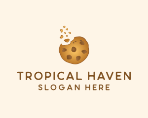 Choc Chip Cookie Biscuit logo design