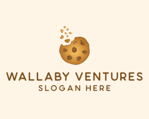 Choc Chip Cookie Biscuit logo design