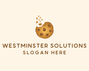 Choc Chip Cookie Biscuit logo design