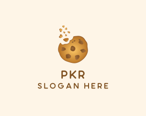 Choc Chip Cookie Biscuit logo design