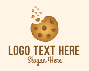 Delicious - Choc Chip Cookie Biscuit logo design
