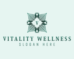 Eco Natural Wellness  logo design