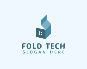 Fold - Residential House Fold logo design