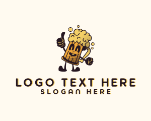 Lager - Beer Pub Drink logo design