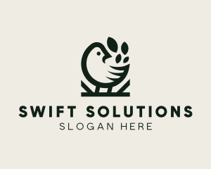 Chicken Leaf Restaurant logo design