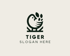 Chicken Leaf Restaurant logo design