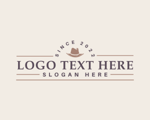 Startup - Fashion Hat Boutique logo design