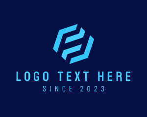 Commercial Enterprise - Geometric Professional Letter F logo design