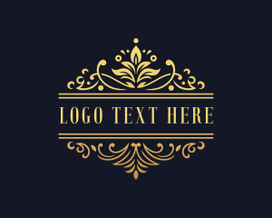 Ornate - Stylish Event Styling logo design