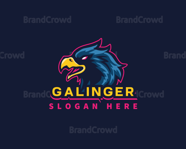 Eagle Gaming Bird Logo