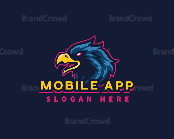 Eagle Gaming Bird Logo