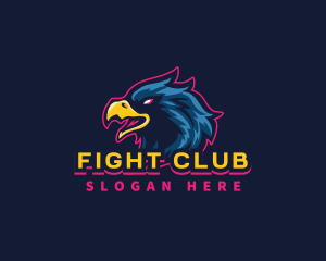 Eagle Gaming Bird logo design