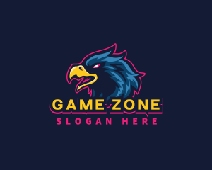 Eagle Gaming Bird logo design