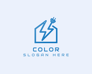 Electrical - Electrical Lightning Plug logo design