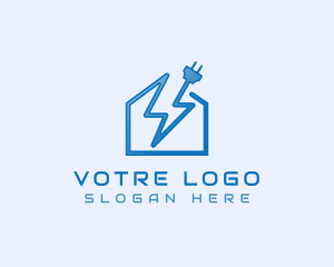 Supply - Electrical Lightning Plug logo design