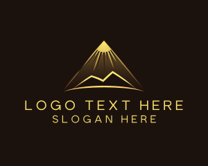 Hiking - Mountain Outdoor Peak logo design