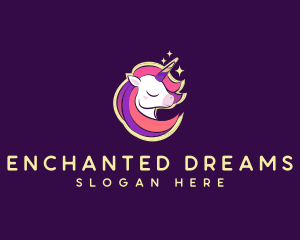 Mystical - Mystical Unicorn Sparkle logo design