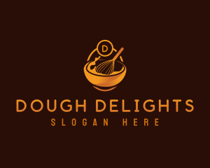 Dough - Whisk Baking Kitchen logo design