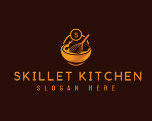 Whisk Baking Kitchen logo design