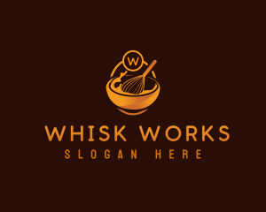 Whisk Baking Kitchen logo design