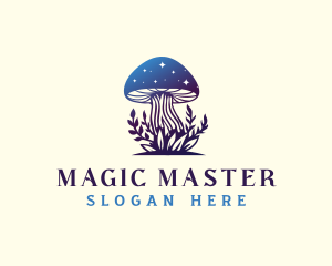 Mushroom Magic Fungus logo design