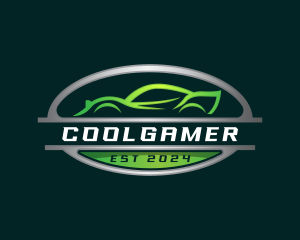 Sports Car - Car Racing Garage logo design