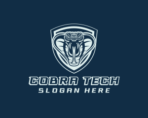 Cobra - Cobra Snake Shield Gaming logo design