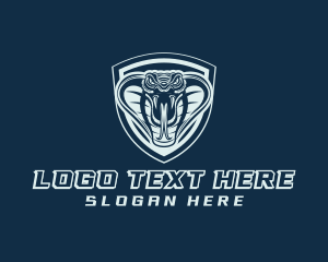 Clan - Cobra Snake Shield Gaming logo design