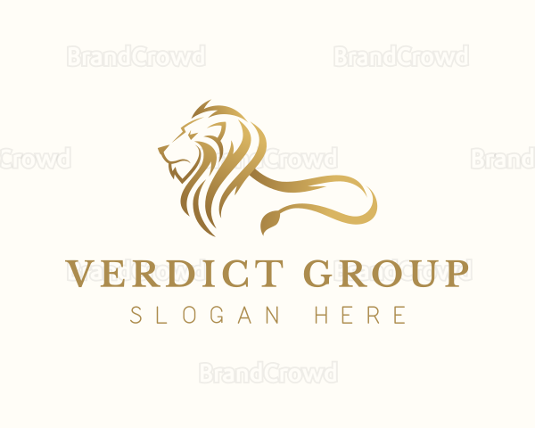 Lion Feline Consuting Logo