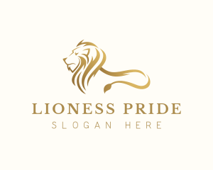 Lion Feline Consuting logo design