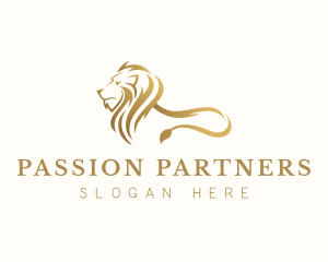 Lion Feline Consuting logo design