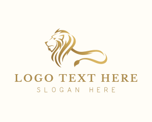 Lion Feline Consuting Logo