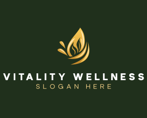 Oil Drip Wellness logo design