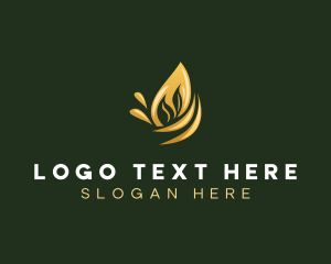 Elegant - Oil Drip Wellness logo design